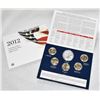 Image 1 : 2012 UNITED STATES MINT ANNUAL UNCIRCULATED DOLLAR COIN SET (SILVER EAGLE AND GOLDEN DOLLARS)