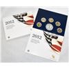 Image 2 : 2012 UNITED STATES MINT ANNUAL UNCIRCULATED DOLLAR COIN SET (SILVER EAGLE AND GOLDEN DOLLARS)