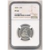 Image 1 : 1876 25C Seated Liberty Quarter NGC PF63