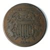 Image 2 : 1864 Two Cent Peice Large Motto