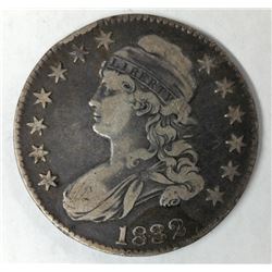 1832 Lettered Edge (Type 1) Capped Bust Liberty Half Dollar (Slightly Problematic)