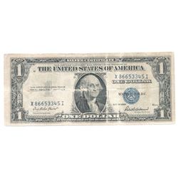 1935F United States Silver Certificate X86653345I
