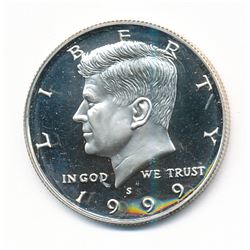 1999-S Kennedy Silver Half Dollar SILVER PROOF