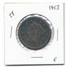 Image 1 : 1853 Large Cent (fine)