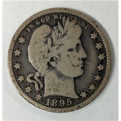 1895-O Barbur Quarter (XF Condition)
