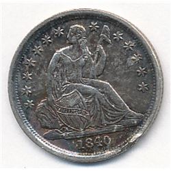 1840-O No Drapery Liberty Seated Dime SUPER RARE!!