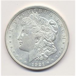 1921-P (PHILADELPHIA) MORGAN SILVER DOLLAR MS63 QUALITY