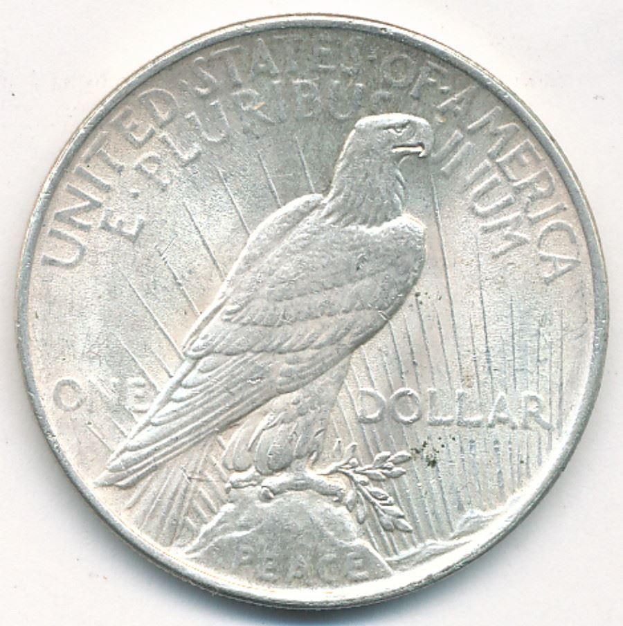 1922 Silver Peace Dollar (Brilliant Uncirculated)