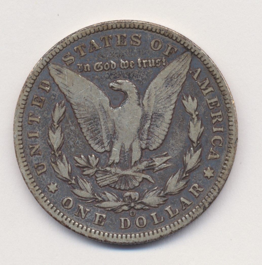 1895-O Fine Plus Beautiful Original Coin Morgan Silver Dollar