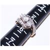 Image 2 : 14K DIAMOND RING Size 5 1/2