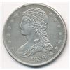 Image 1 : 1838 Reeded Edge Half Dollar Capped Bust AU58 Super Slider