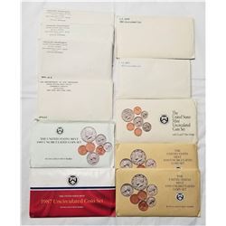 The United States Mint Uncirculated Coin Sets