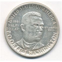 1946 BOOKER T. WASHINGTON SILVER COMMEMORATIVE HALF DOLLAR