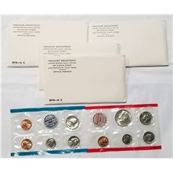 1970 Uncirculated Coins Set lot of 4