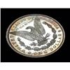 Image 2 : 1896-P MS64 DMPL BULLSEYE TONING MORGAN SILVER DOLLAR
