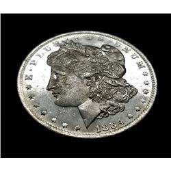 1884-O (NEW ORLEANS) MORGAN SILVER DOLLAR MS63/65 PLDMPL
