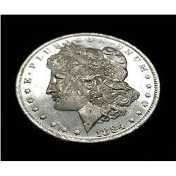 1884-O (NEW ORLEANS) MORGAN SILVER DOLLAR MS63/65 PLDMPL