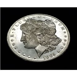 1884-O (NEW ORLEANS) MORGAN SILVER DOLLAR MS63/65 PLDMPL