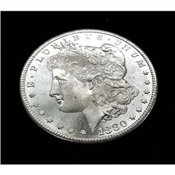 1880-S (SAN FRANSISCO) MORGAN SILVER DOLLAR MS66/67 PL
