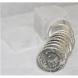 1952 MINT CONDITION ROLL OF WASHINGTON/ CARVER SILVER HALF DOLLARS (20-COINS)