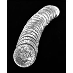 STUNNING ORIGINAL BRILLIANT UNCIRCULATED ROLL MS63-MS66 PROOF LIKE (20) 1883-O