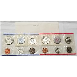 1959 United States Mint Uncirculated Denver and Philidephia Coin Set