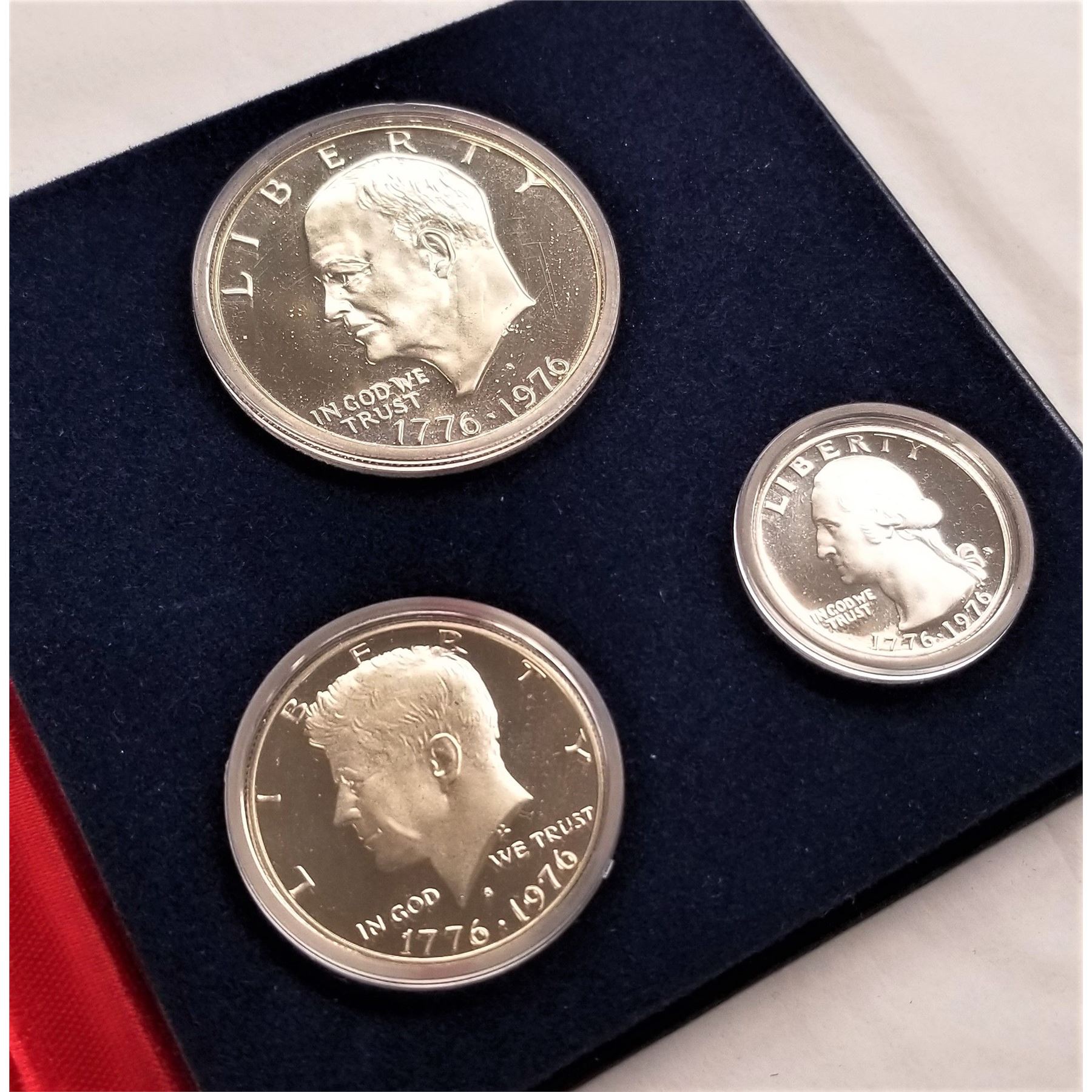 17761976 Bicentennial Silver Proof Set 4DC