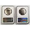 Image 2 : 2014-S 50c Baseball HOF PF 70 Ultra Cameo NGC & 2014-D 50c Baseball HOF MS 70 NGC