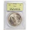 Image 1 : 1923 S$1 MS65 PCGS PEACE DOLLAR OGH