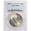 Image 1 : 1923 S$1 MS65 PCGS PEACE DOLLAR
