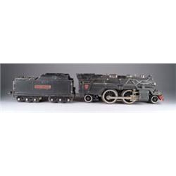 LIONEL 385 E LOCOMOTIVE AND TENDER