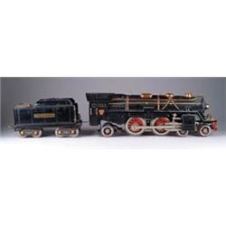 LIONEL STANDARD GAUGE 392 E LOCOMOTIVE & TENDER