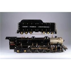 ORIGINAL LIONEL AC GILBERT ERECTOR HUDSON LOCOMOTIVE AND TENDER