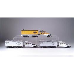 MTH LOT OF THREE No. 5, No. 5 & No. 6 RIO GRANDE MOTOR RAIL CARS