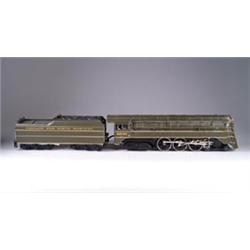 MTH 4-6-4 DIECAST 4008 LOCO, C & NW 12 WHEEL TENDER