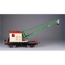 LIONEL STANDARD GAUGE NO. 219 CRANE CAR