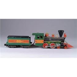 AMERICAN FLYER FRANKLIN LOCOMOTIVE AND TENDER