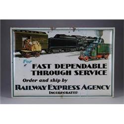 RAILWAY EXPRESS SIGN