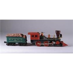 LIONEL 1970'S NO. 3 GENERAL ENGINE & TENDER W/ORIGINAL BOX