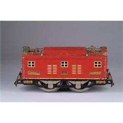 LIONEL 8E RED STANDARD GAUGE LOCOMOTIVE