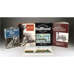 LOT OF MISCELLANEOUS RAILROAD BOOKS