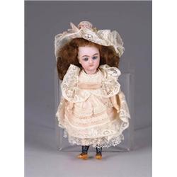 6-1/2” ALL ORIGINAL GERMAN GIRL DOLL