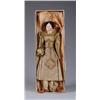 Image 1 : EXTREMELY FINE 16” ALL ORIGINAL PAPIER MACHE DOLL