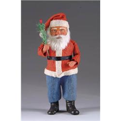 ANTIQUE SANTA CANDY CONTAINER