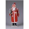 Image 1 : 13” RED COAT SANTA CANDY CONTAINER