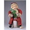 Image 1 : 18” SITTING SANTA CANDY CONTAINER