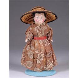6” PAPIER MACHE DOLL
