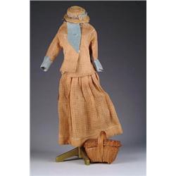 ORIGINAL GERMAN LADY DOLL DRESS