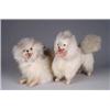 Image 1 : PAIR OF 2 SPITZ DOGS CANDY CONTAINERS