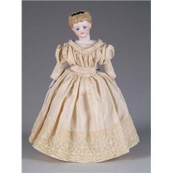 RARE 9-1/2” SIMON & HALBIG PARIAN WITH MOLDED HAIR